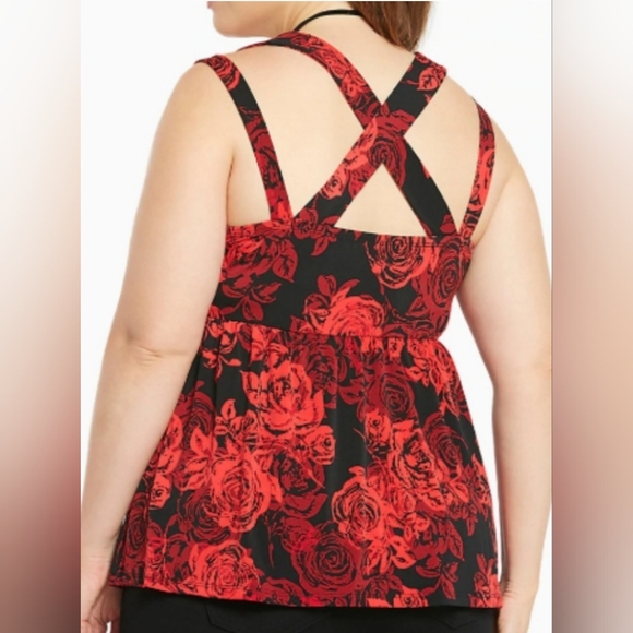 Torrid Rose Tank Top - Picture 2 of 9